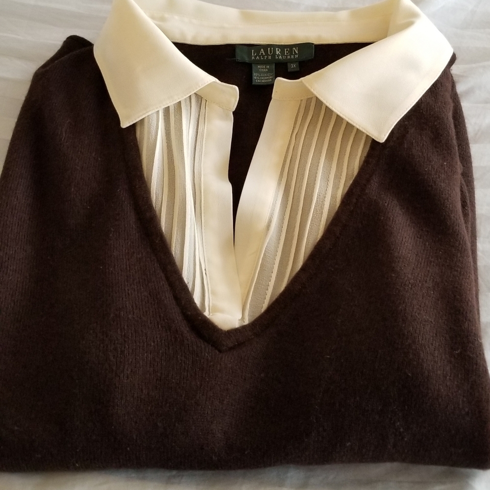 Silk/Cashmere Ralph Lauren Sweater
